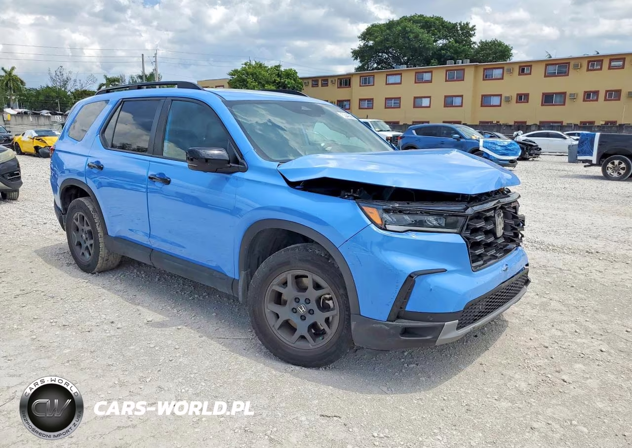 2025 Honda Pilot Trailsport VIN:5FNYG1H63SB104483 - 4