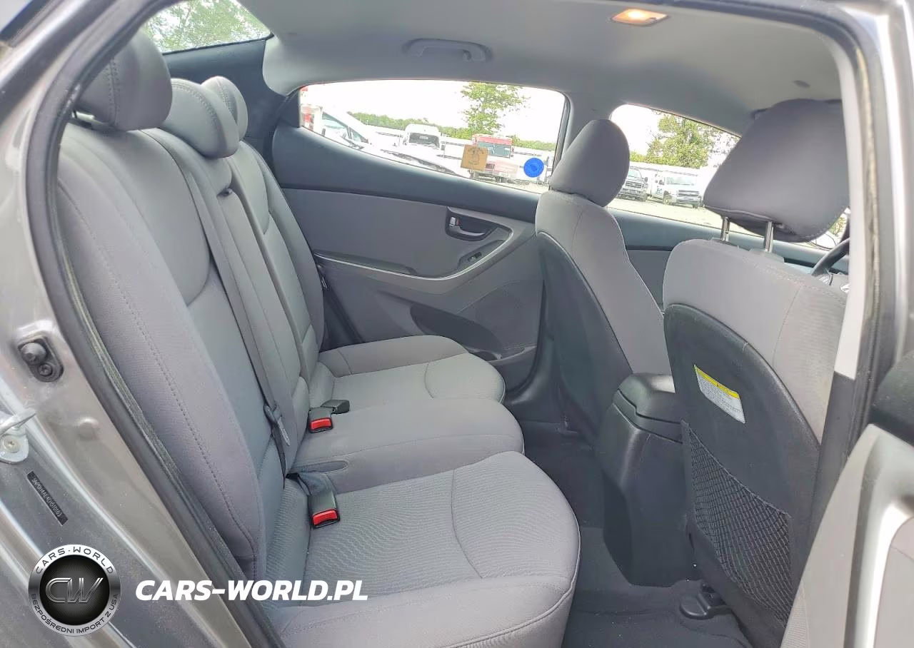 2014 Hyundai Elantra Se VIN:5NPDH4AE4EH510163 - 10