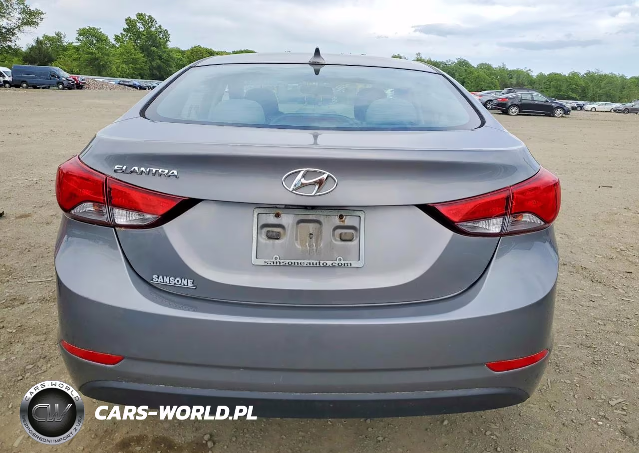 2014 Hyundai Elantra Se VIN:5NPDH4AE4EH510163 - 6