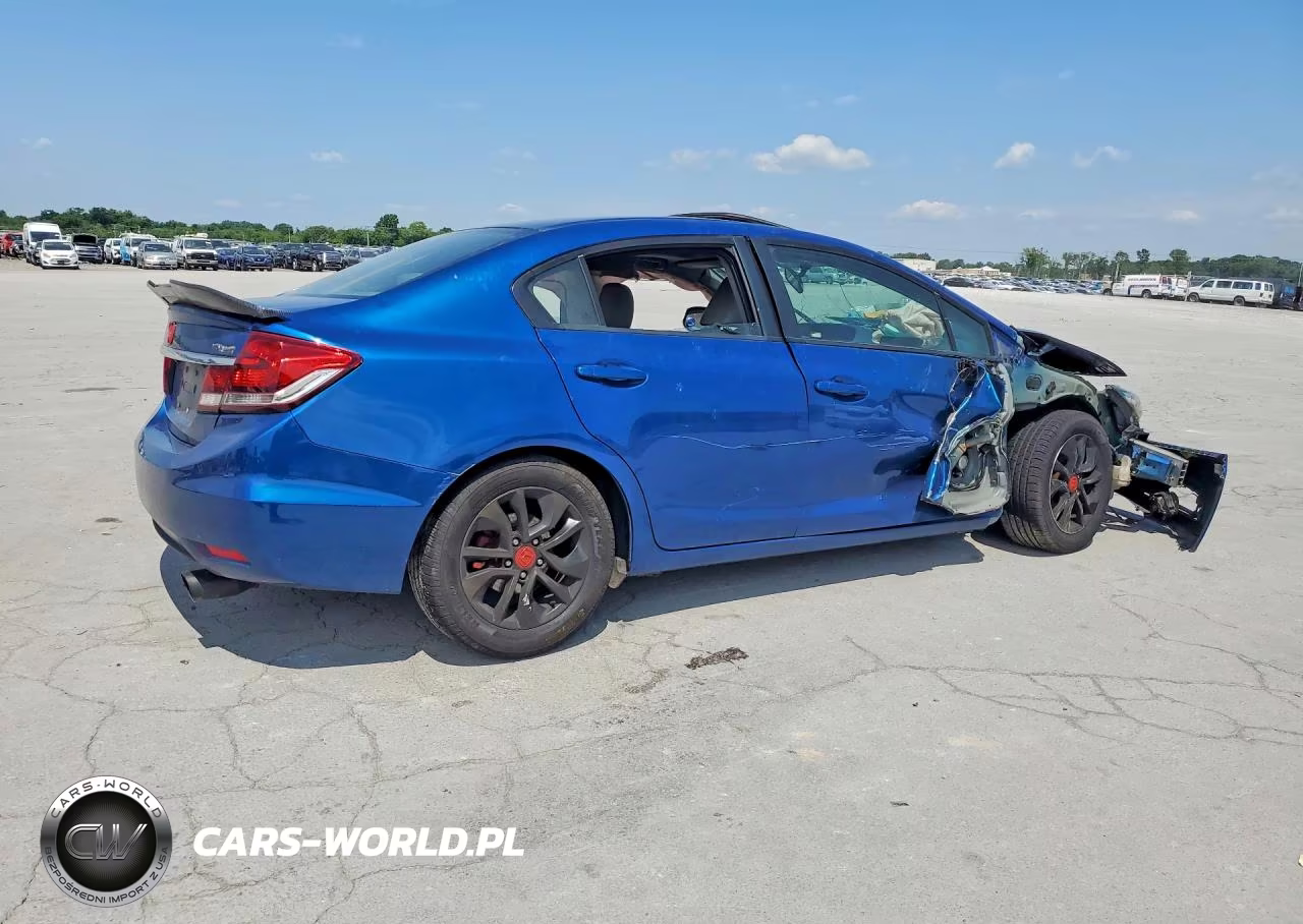 2013 Honda Civic Exl VIN:19XFB2F95DE015094 - 3