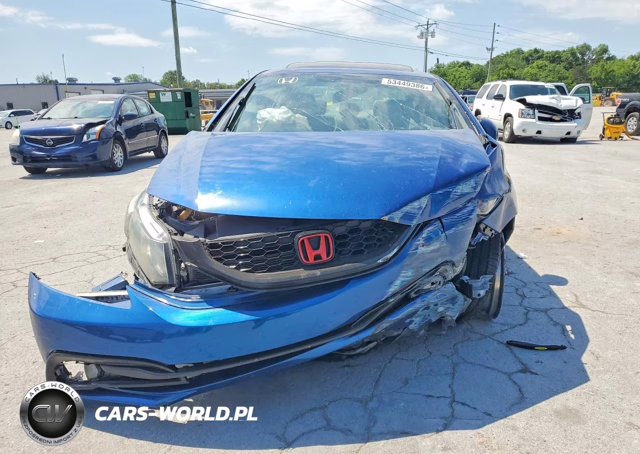 2013 Honda Civic Exl VIN:19XFB2F95DE015094 - 5