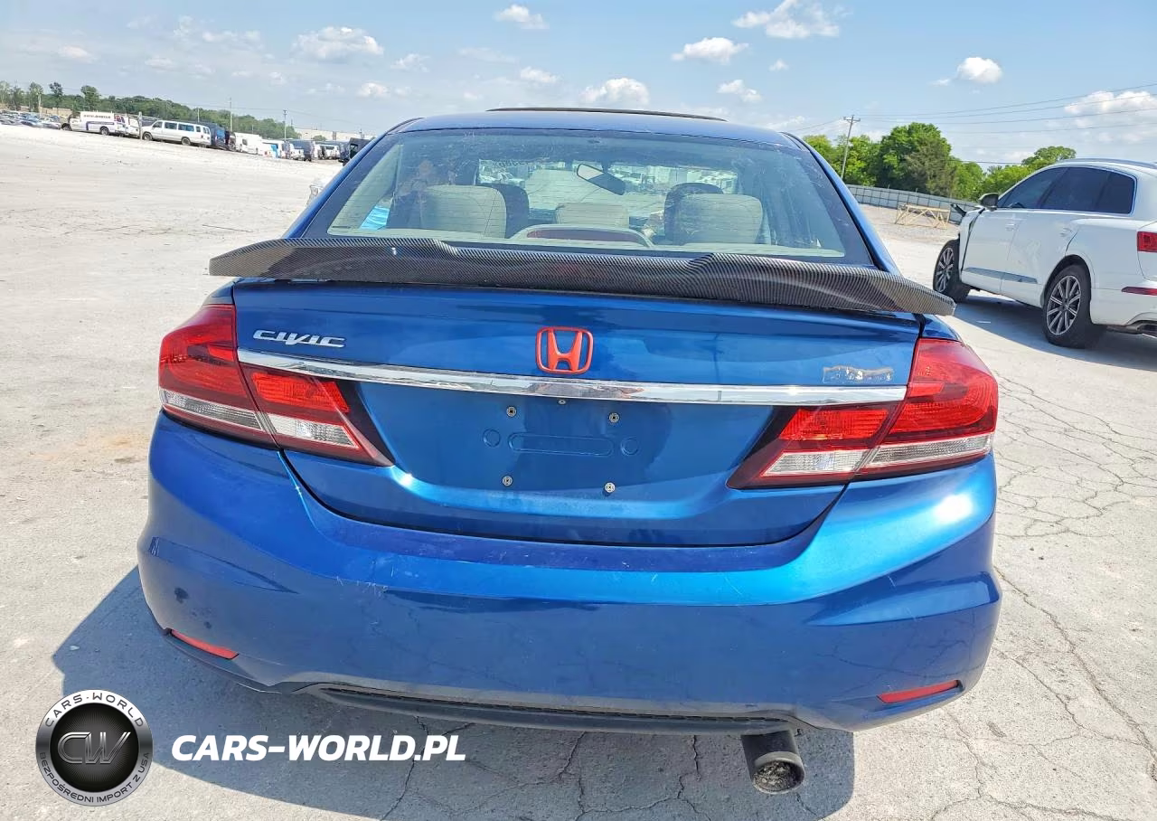 2013 Honda Civic Exl VIN:19XFB2F95DE015094 - 6