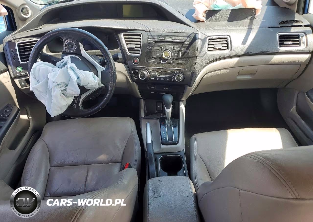 2013 Honda Civic Exl VIN:19XFB2F95DE015094 - 8