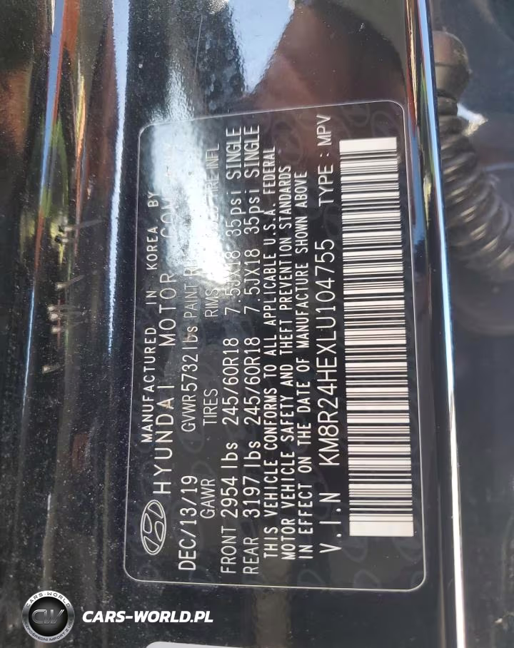 2020 Hyundai Palisade Sel VIN:KM8R24HEXLU104755 - 14