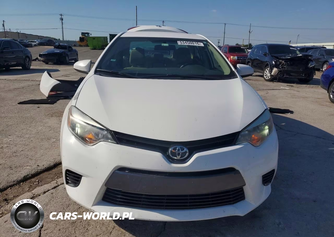 2016 Toyota Corolla Le VIN:5YFBURHE5GP561148 - 5