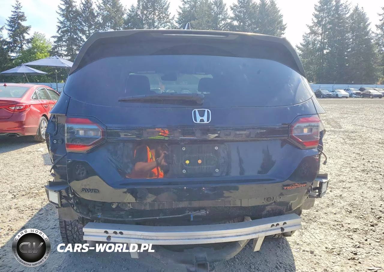 2025 Honda Pilot Trailsport VIN:5FNYG1H63SB046343 - 6