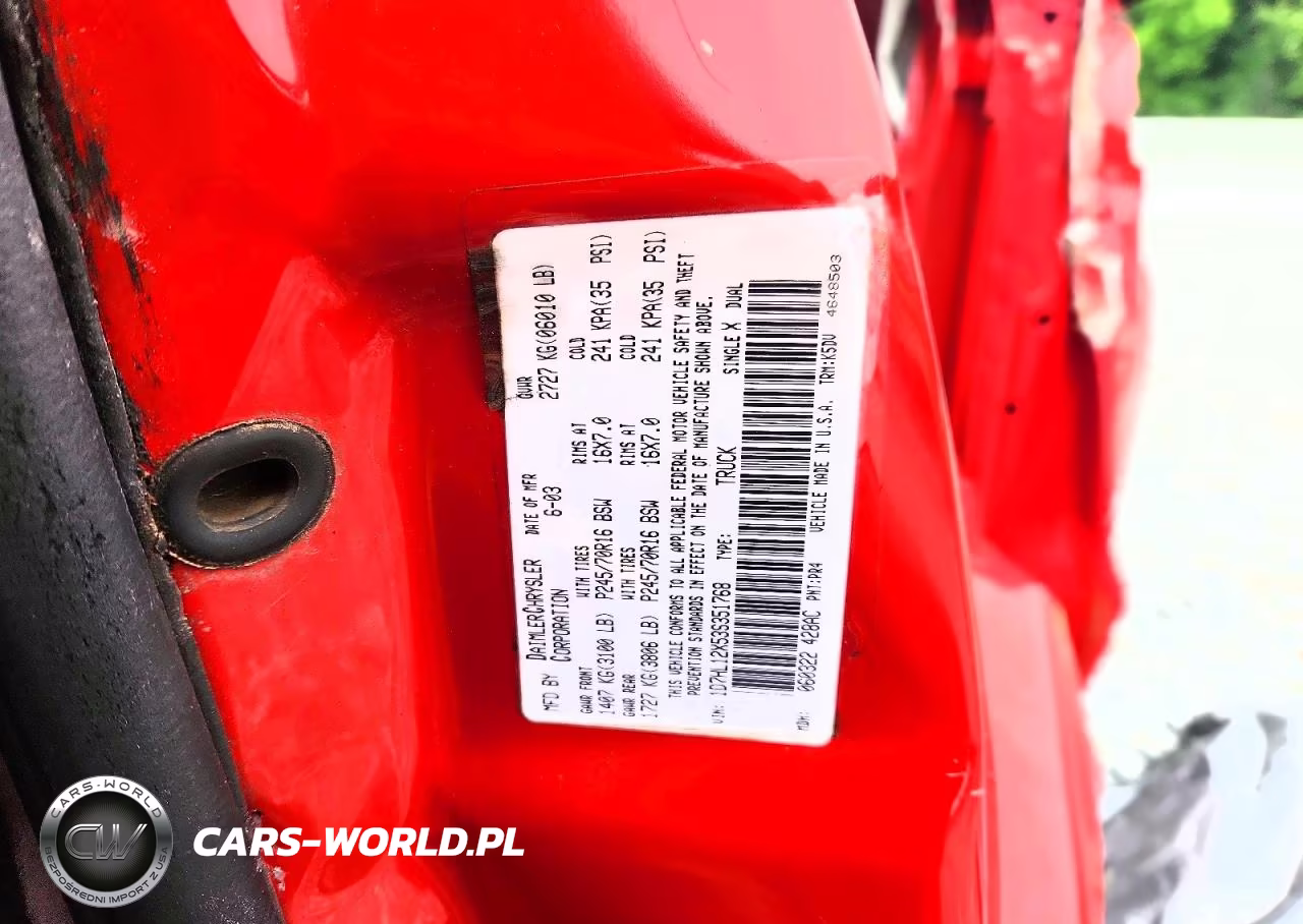 2003 Dodge Dakota Sxt VIN:1D7HL12X53S351768 - 12