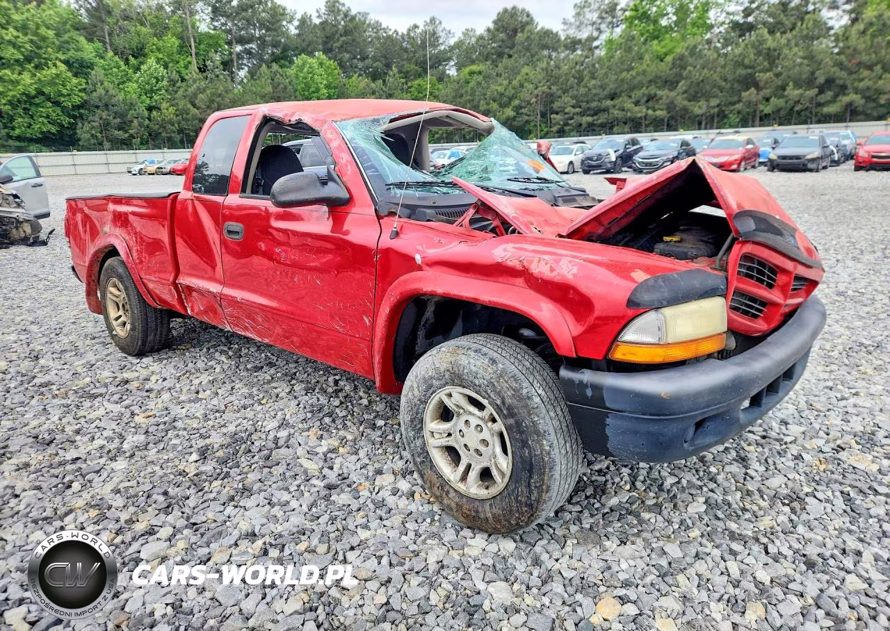 2003 Dodge Dakota Sxt VIN:1D7HL12X53S351768 - 4