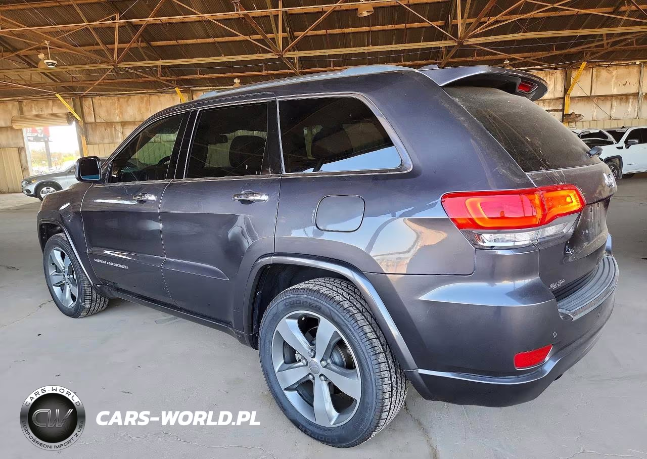 2016 Jeep Grand Cherokee Overland VIN:1C4RJECG3GC329391 - 2