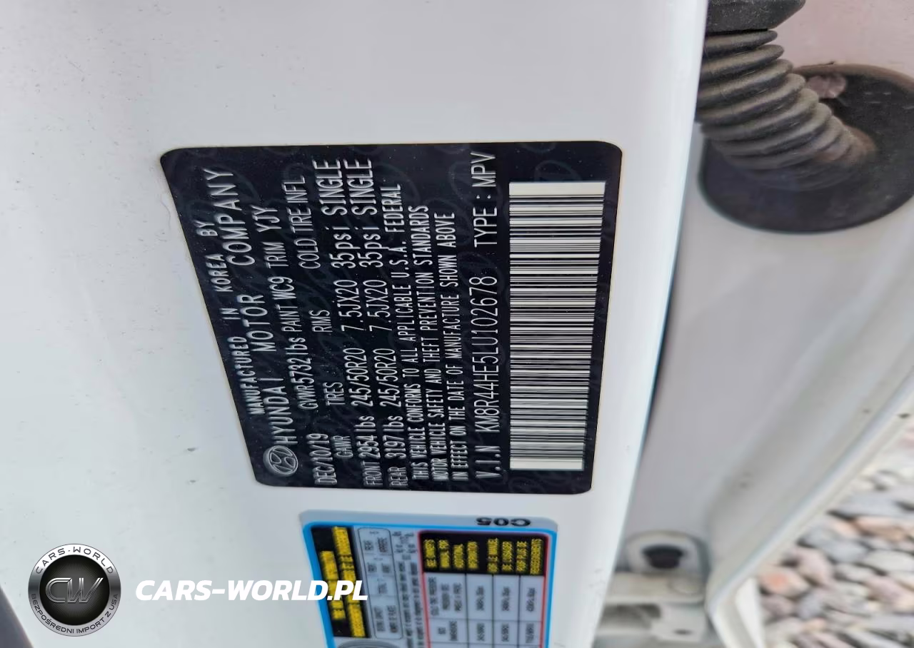 2020 Hyundai Palisade Sel VIN:KM8R44HE5LU102678 - 13