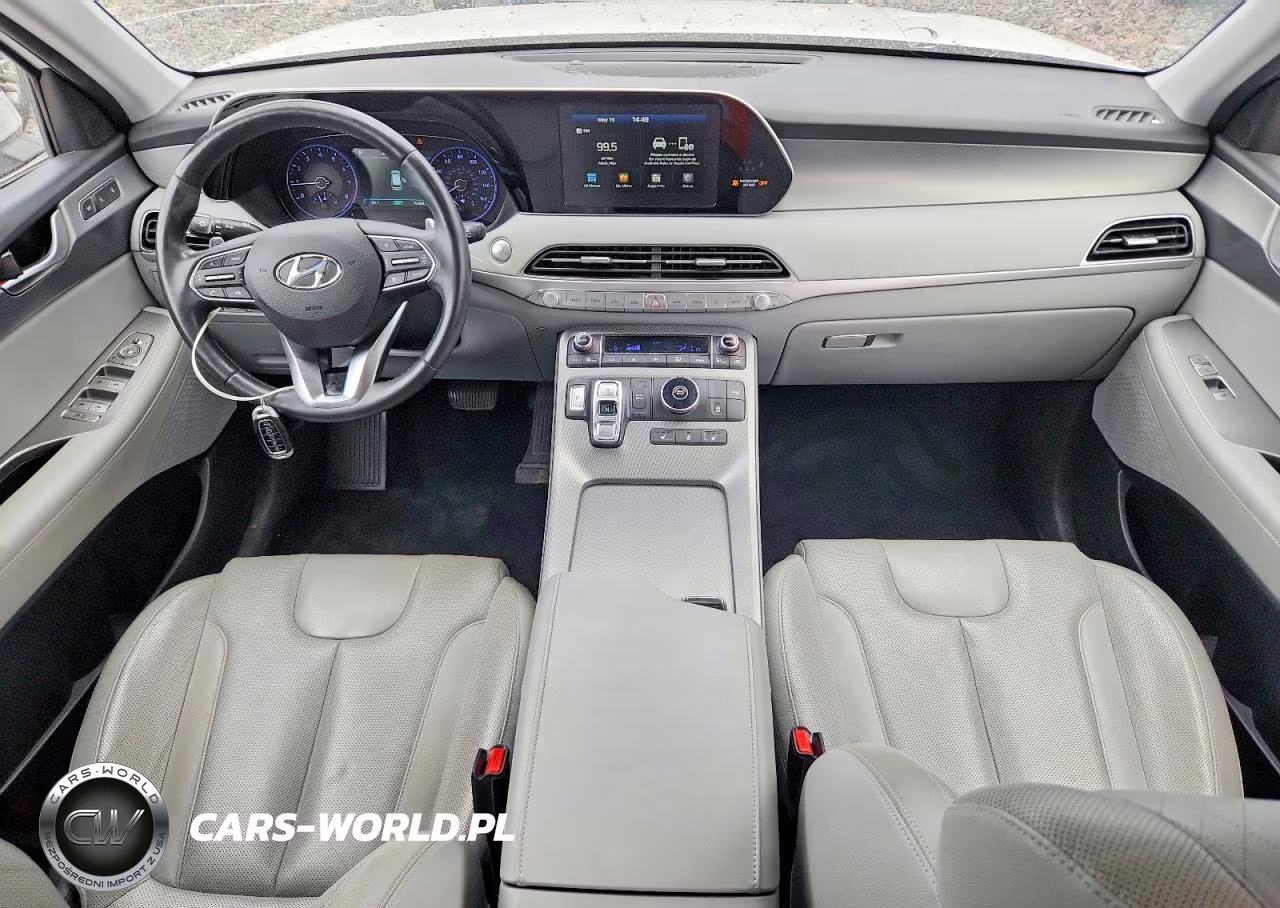 2020 Hyundai Palisade Sel VIN:KM8R44HE5LU102678 - 8