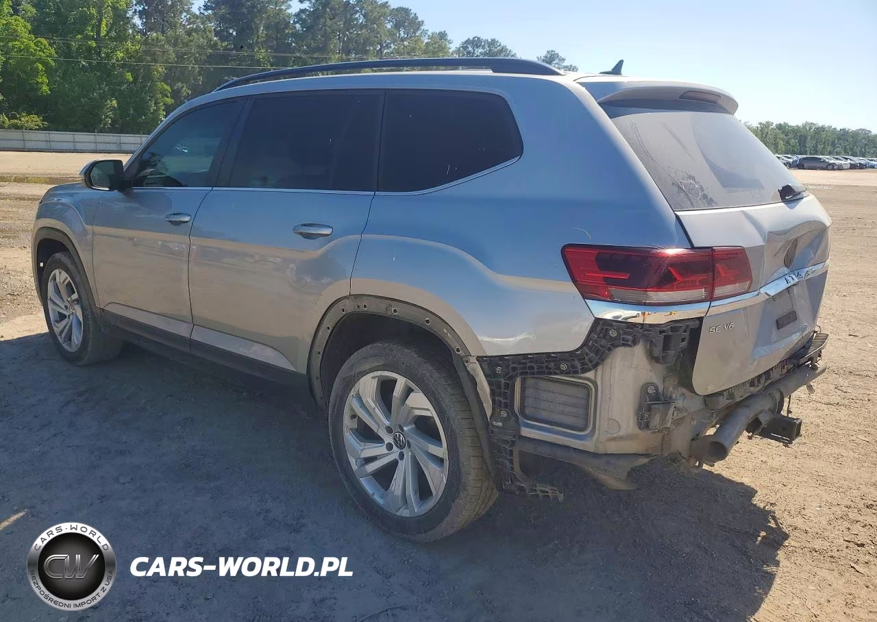 2021 Volkswagen Atlas Se VIN:1V2JR2CA6MC504727 - 2