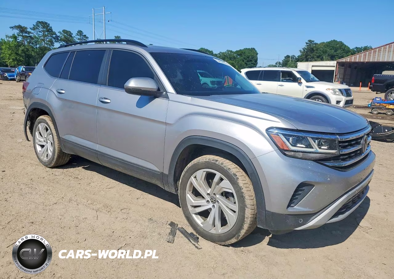 2021 Volkswagen Atlas Se VIN:1V2JR2CA6MC504727 - 4
