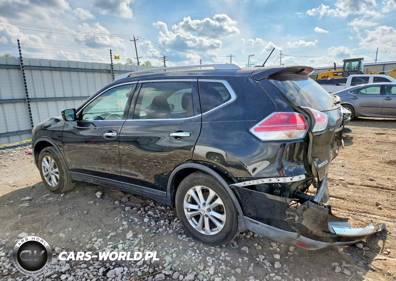 2016 Nissan Rogue Sv VIN:KNMAT2MV3GP687313 - 2