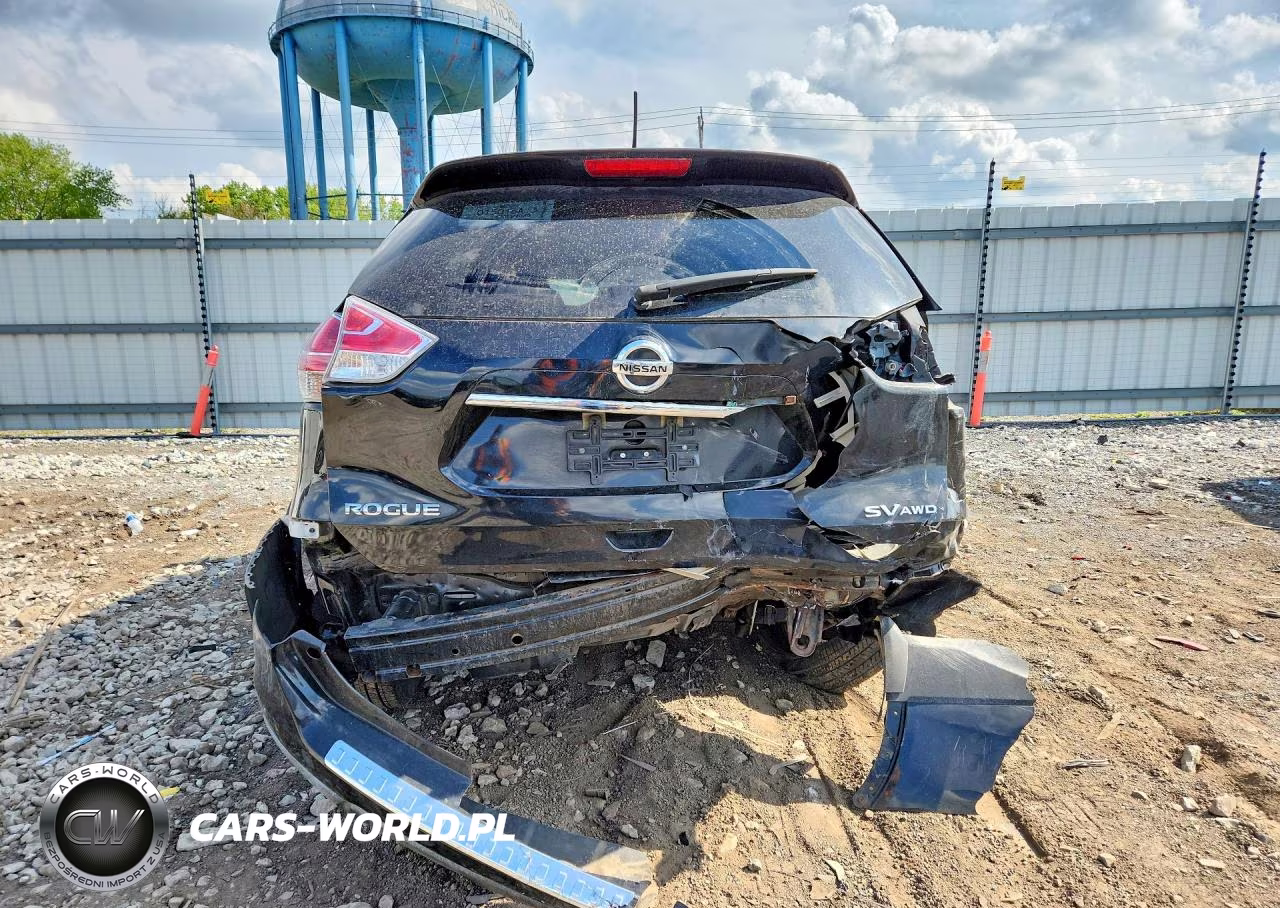 2016 Nissan Rogue Sv VIN:KNMAT2MV3GP687313 - 6