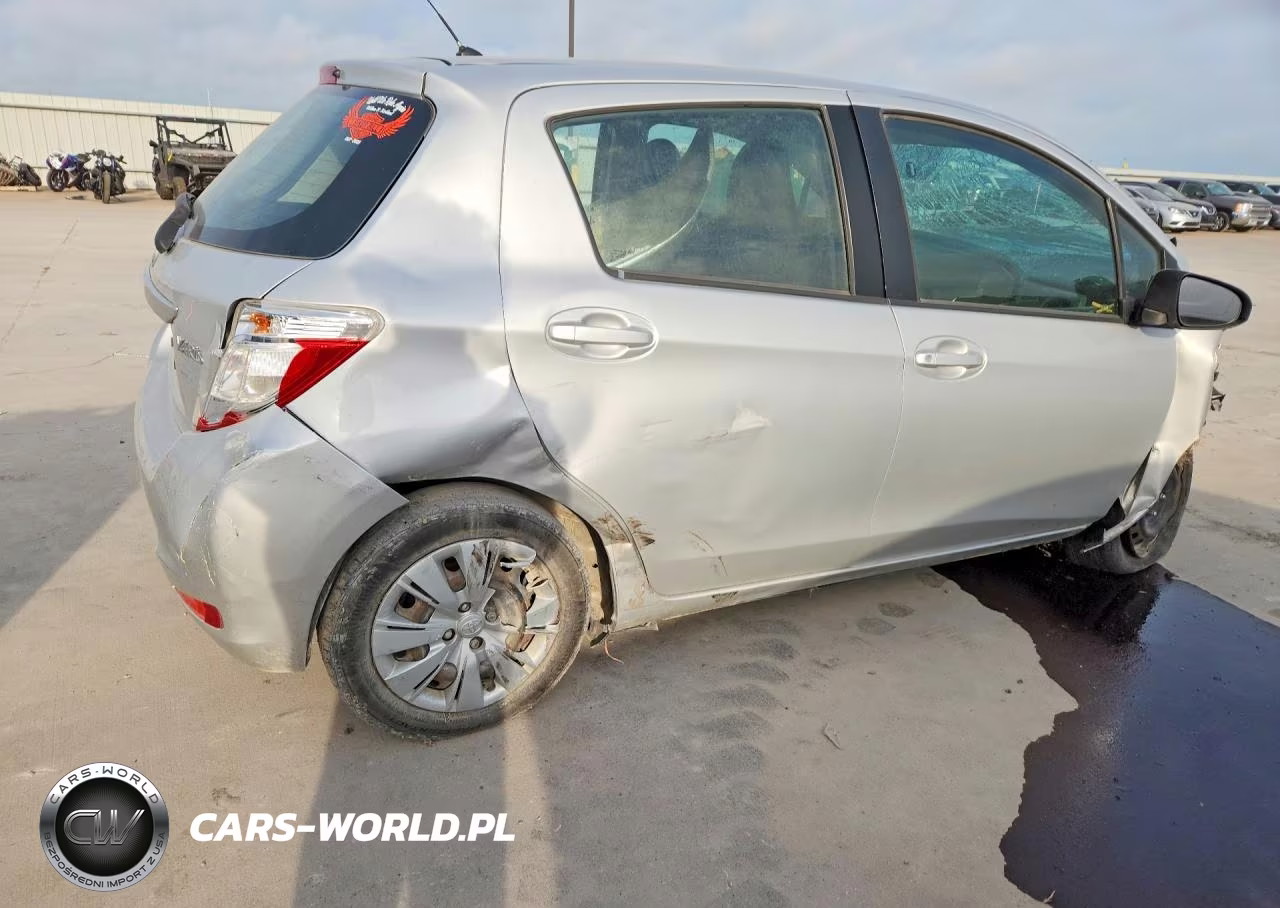 2014 Toyota Yaris 5-Door L Fleet VIN:VNKKTUD39EA011048 - 3