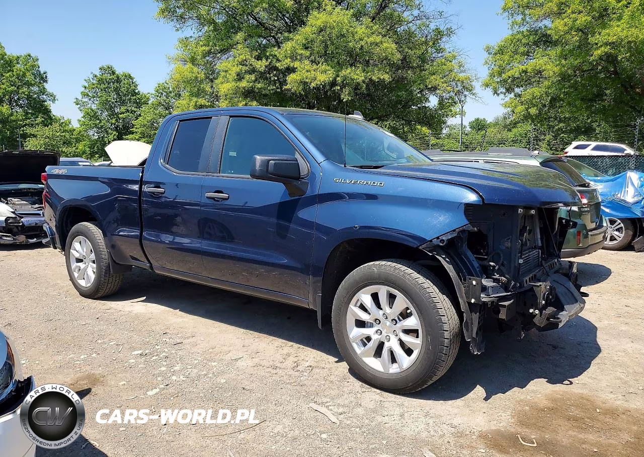 2021 Chevrolet Silverado K1500 Custom VIN:1GCRYBEK6MZ219682 - 4