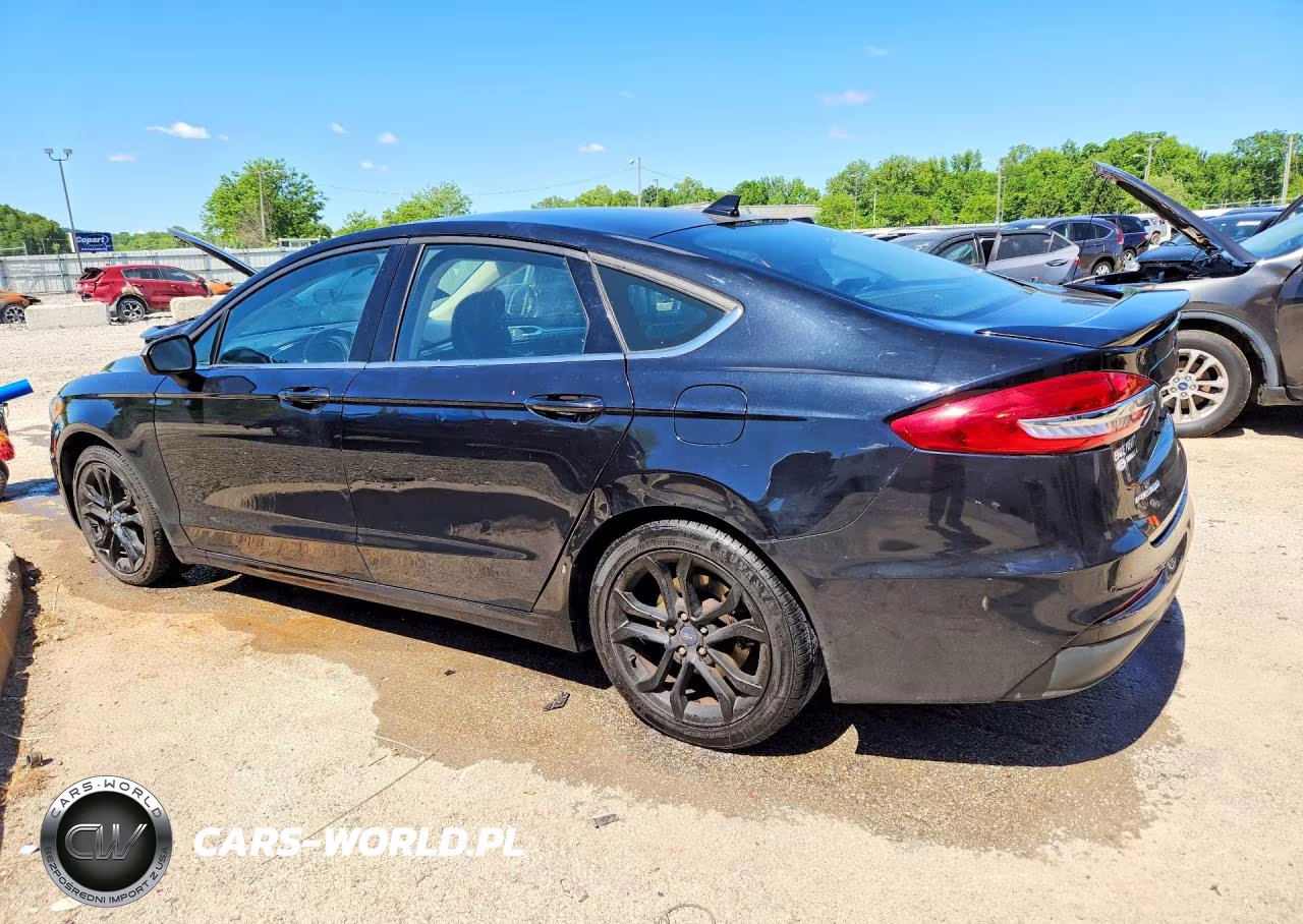 2019 Ford Fusion Se VIN:3FA6P0HD2KR246814 - 2