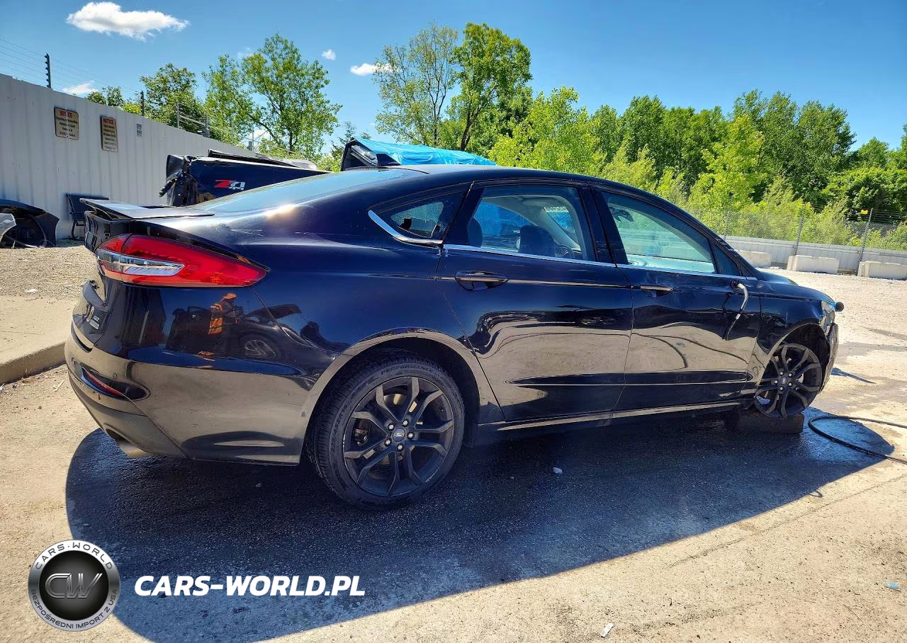 2019 Ford Fusion Se VIN:3FA6P0HD2KR246814 - 3