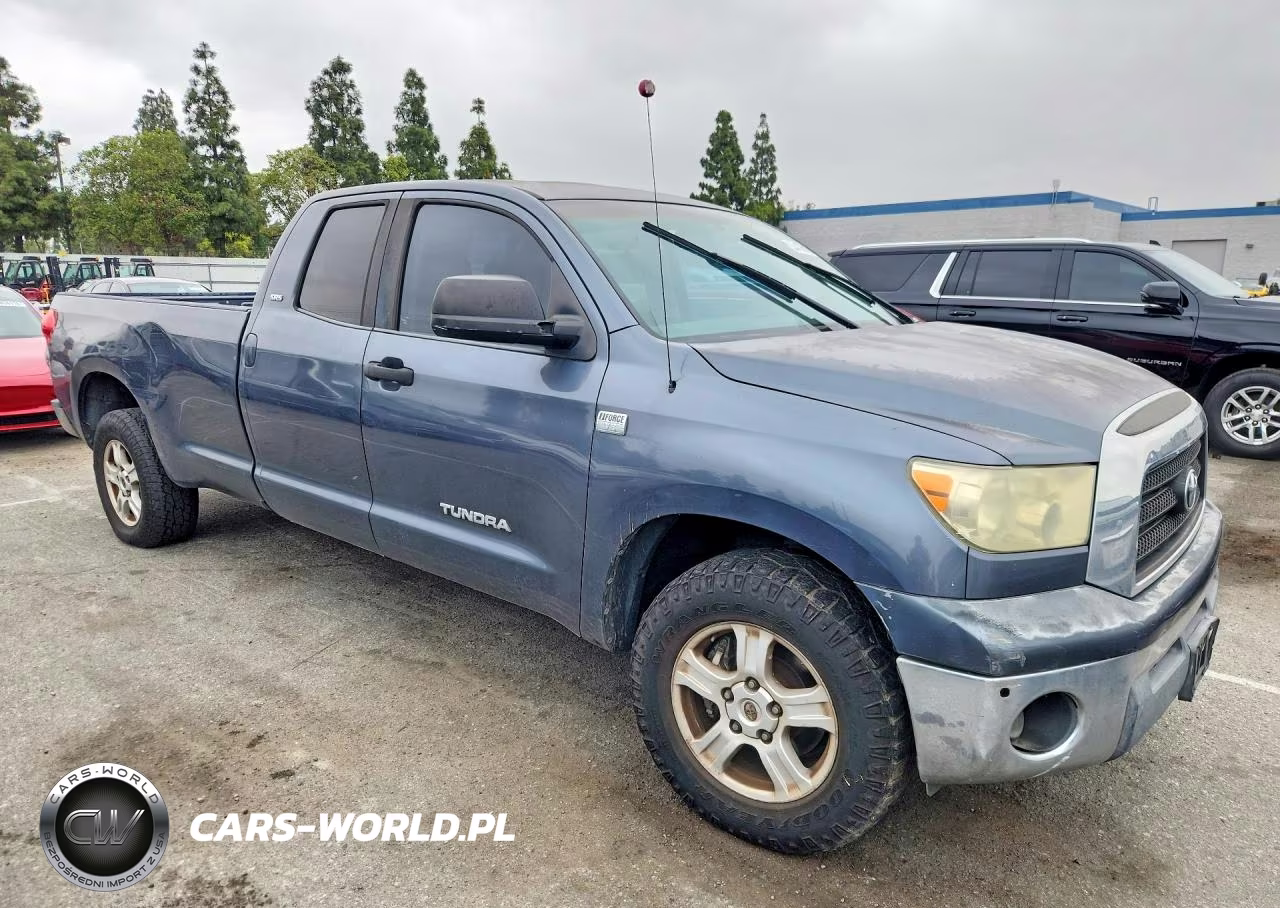 2007 Toyota Tundra Double Cab Sr5 VIN:5TFST54147X001489 - 4