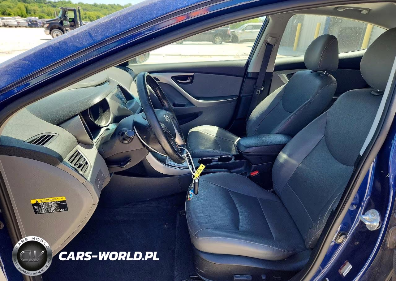 2013 Hyundai Elantra Limited VIN:KMHDH4AE5DU633969 - 7