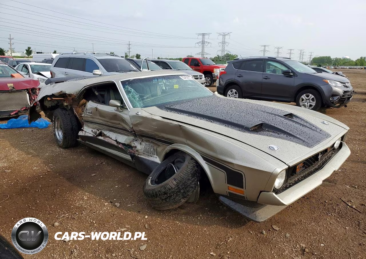 1971 Ford Mustang Mach I VIN:1F05H133073 - 4