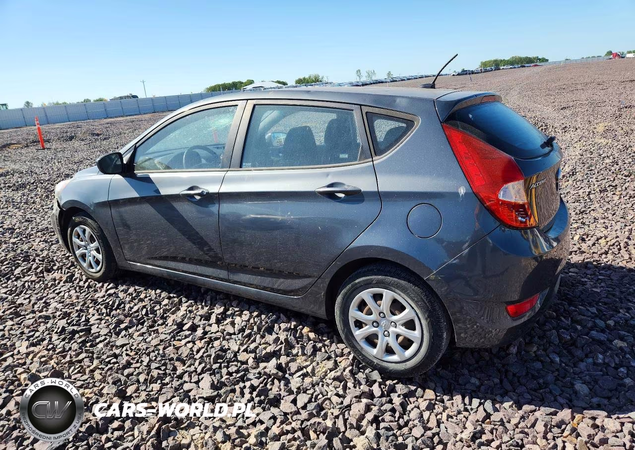 2012 Hyundai Accent Gs VIN:KMHCT5AEXCU029090 - 2