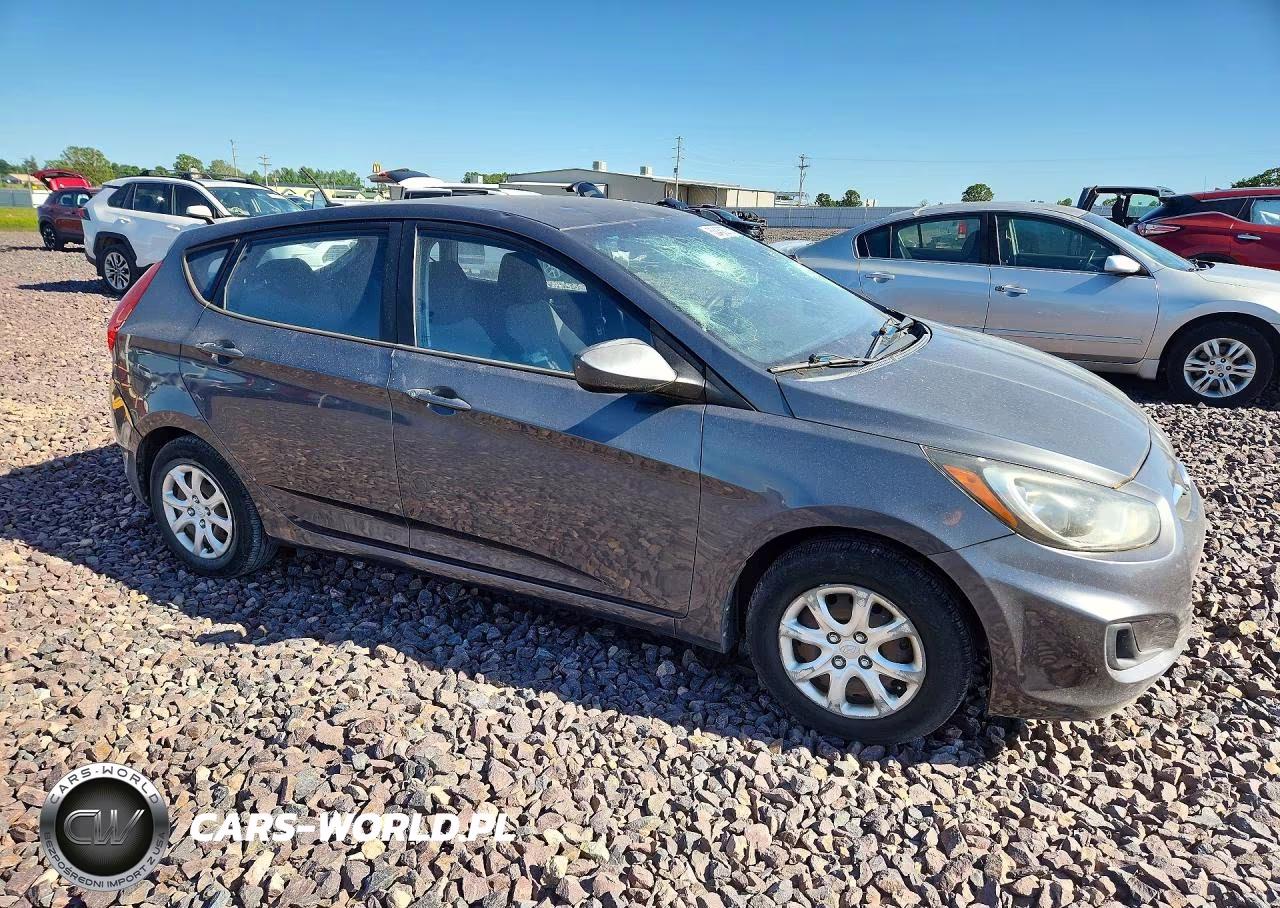 2012 Hyundai Accent Gs VIN:KMHCT5AEXCU029090 - 4
