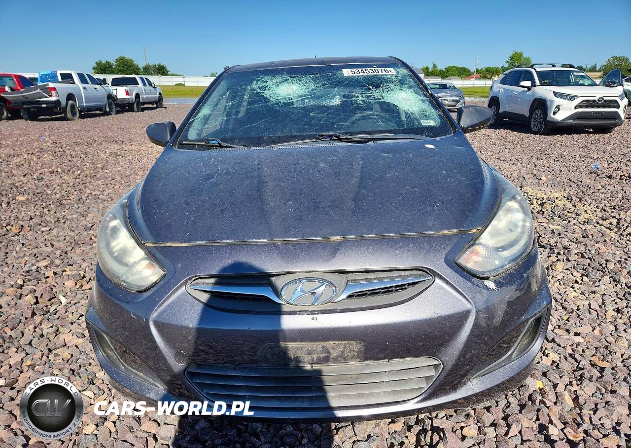 2012 Hyundai Accent Gs VIN:KMHCT5AEXCU029090 - 5