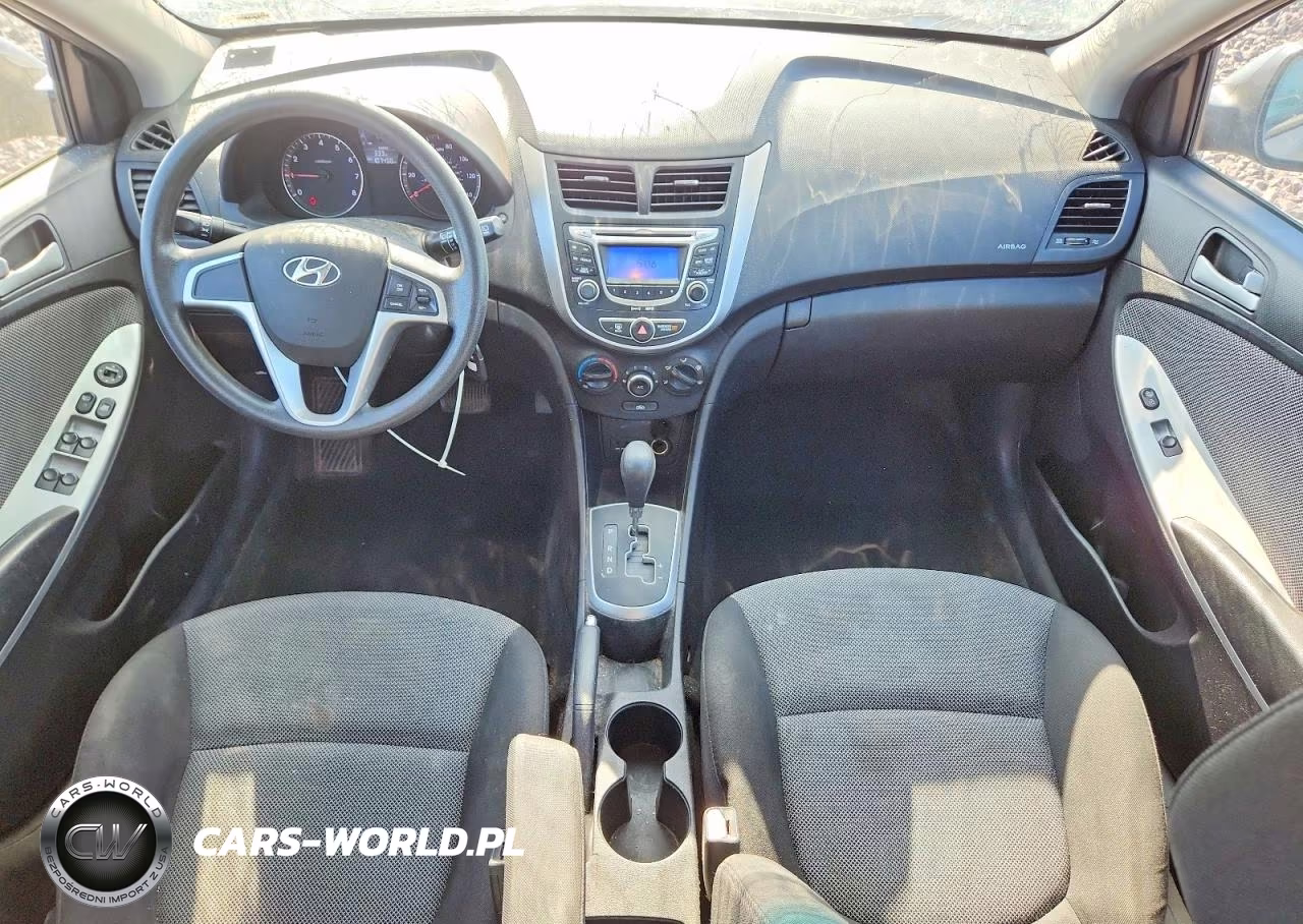 2012 Hyundai Accent Gs VIN:KMHCT5AEXCU029090 - 8