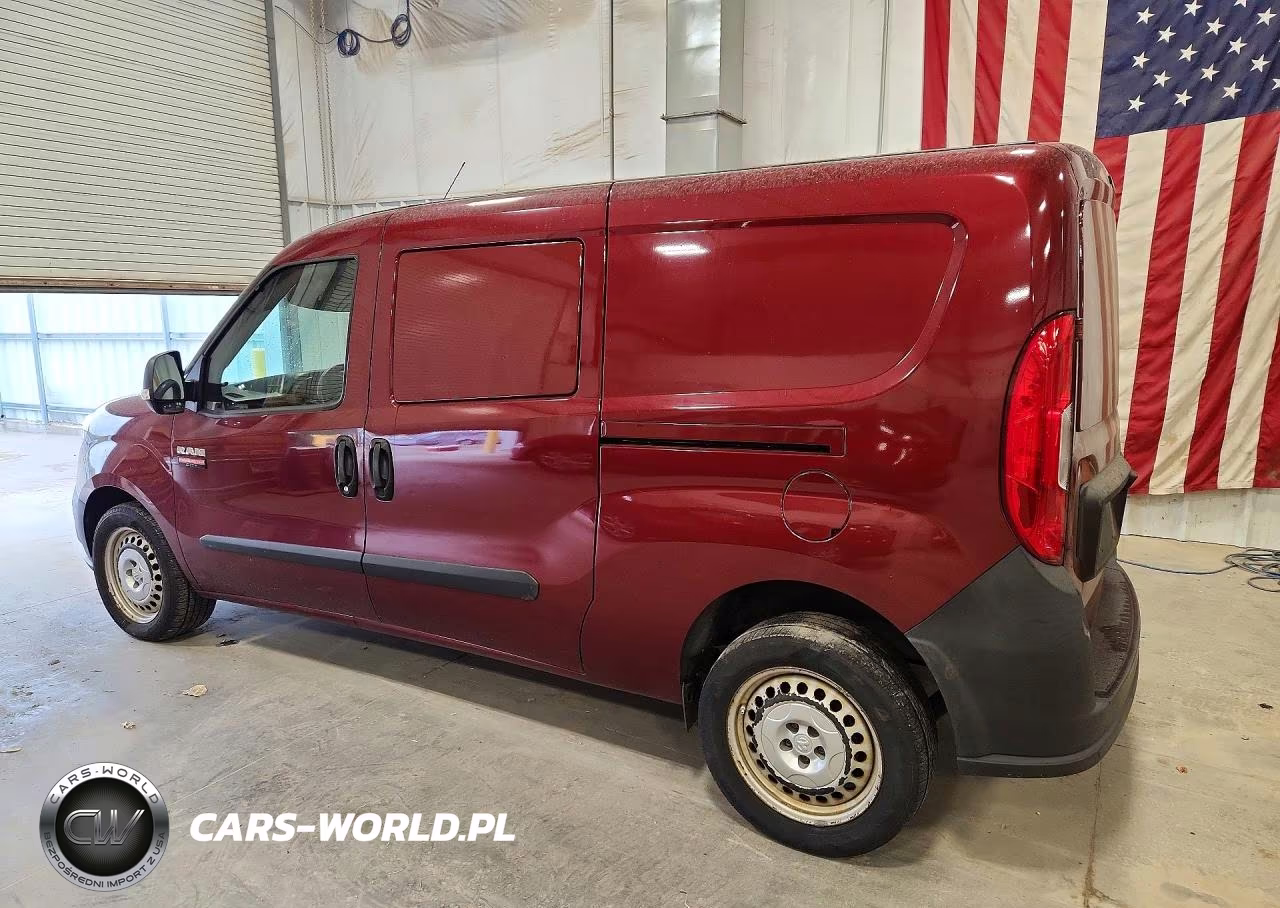 2015 Ram Promaster City St Delivery Van VIN:ZFBERFAT6F6A92072 - 2