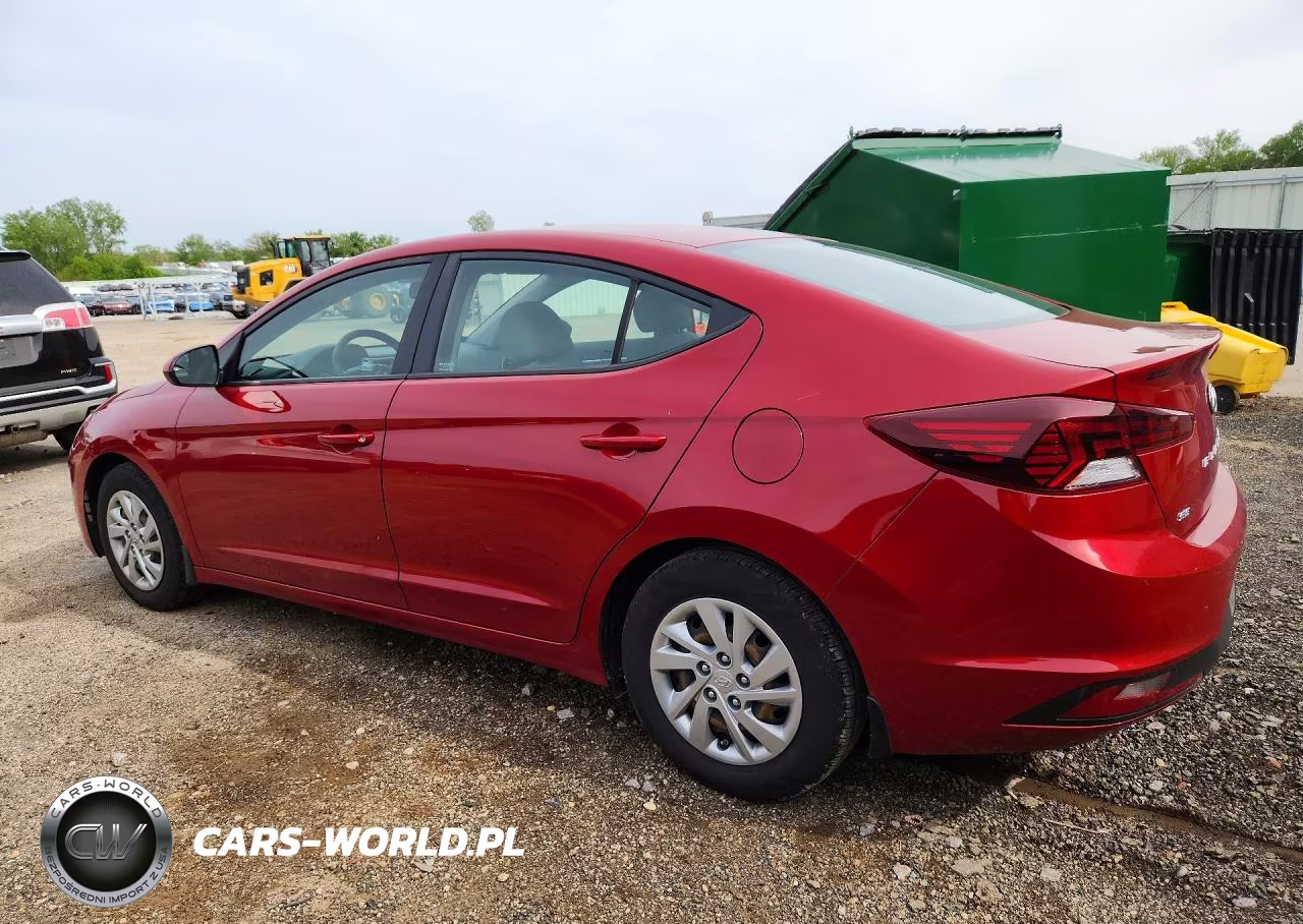 2020 Hyundai Elantra Se VIN:KMHD74LF1LU899447 - 2