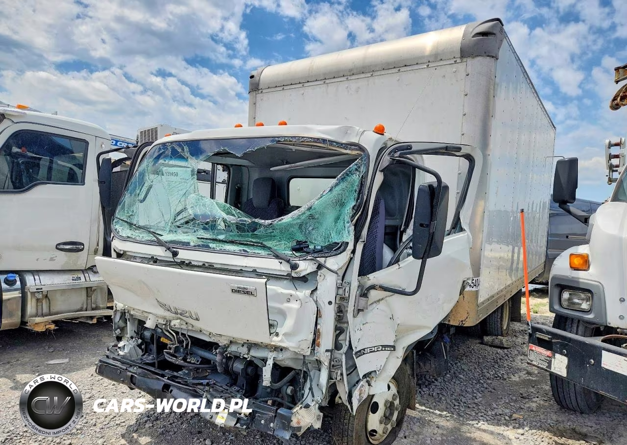 2022 Isuzu Npr Hd Box Truck VIN:JALC4W164N7016187 - 2