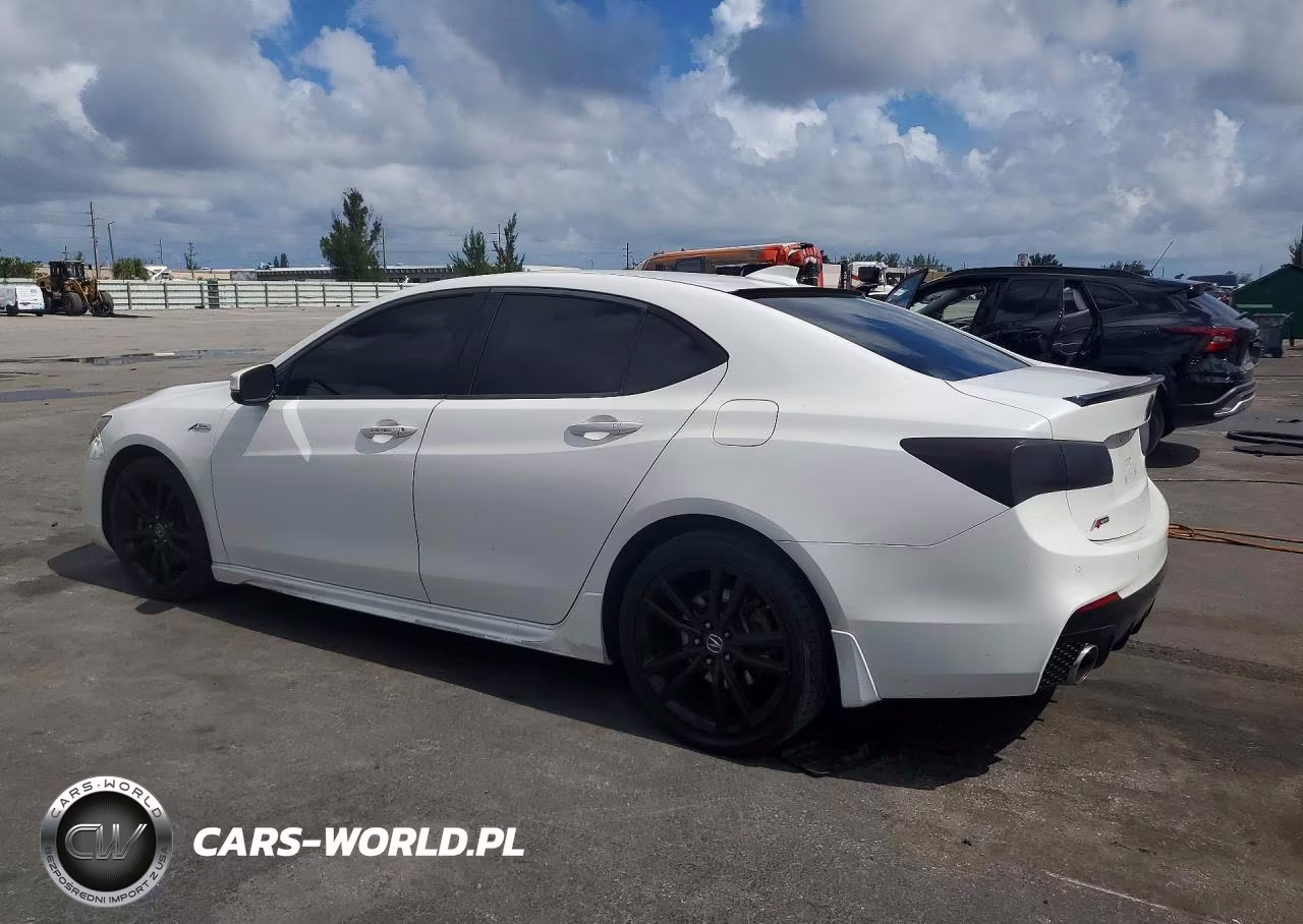 2018 Acura Tlx Tech+A VIN:19UUB2F60JA004789 - 2
