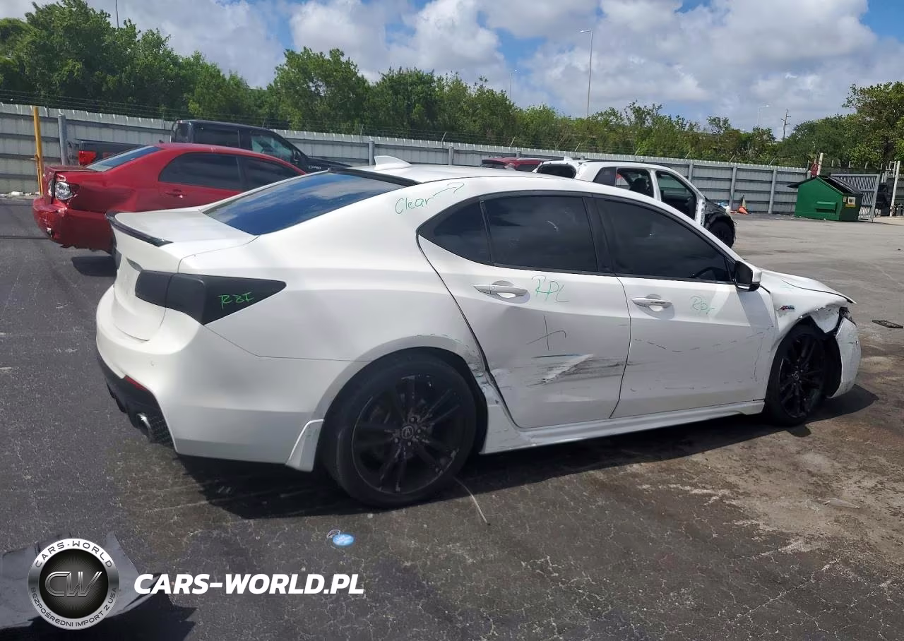 2018 Acura Tlx Tech+A VIN:19UUB2F60JA004789 - 3