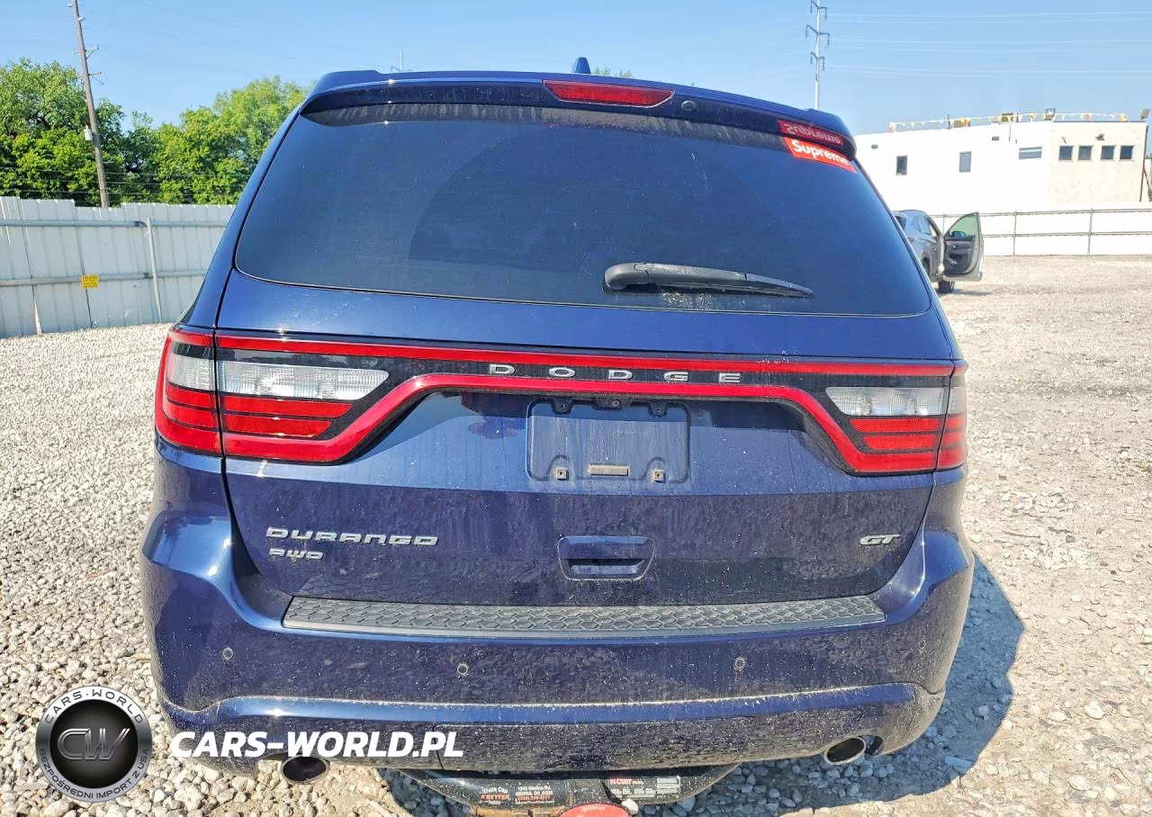 2017 Dodge Durango Gt VIN:1C4RDJDG6HC854963 - 6