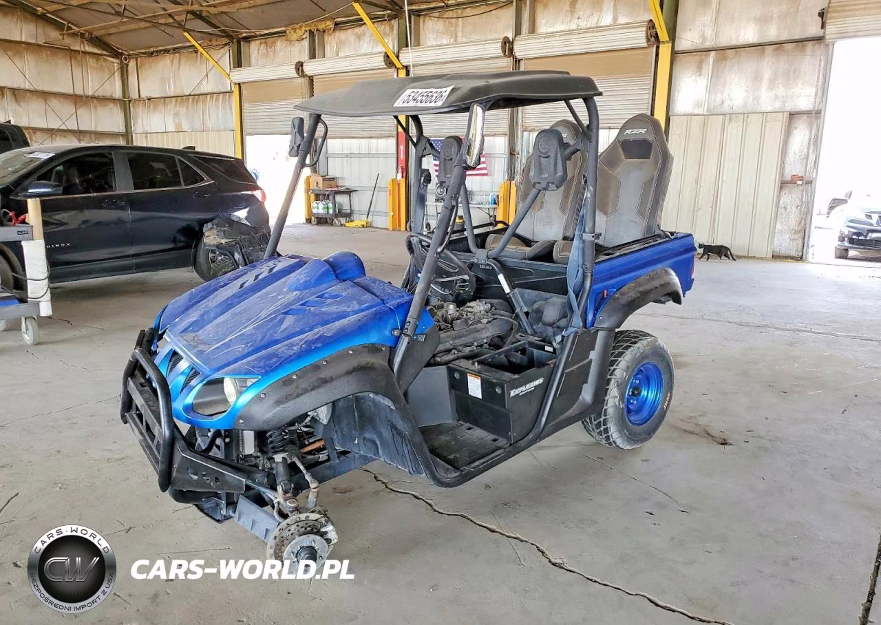 2007 Yamaha Yxr660F Utility Vehicle VIN:5Y4AM04YX7A030739 - 2
