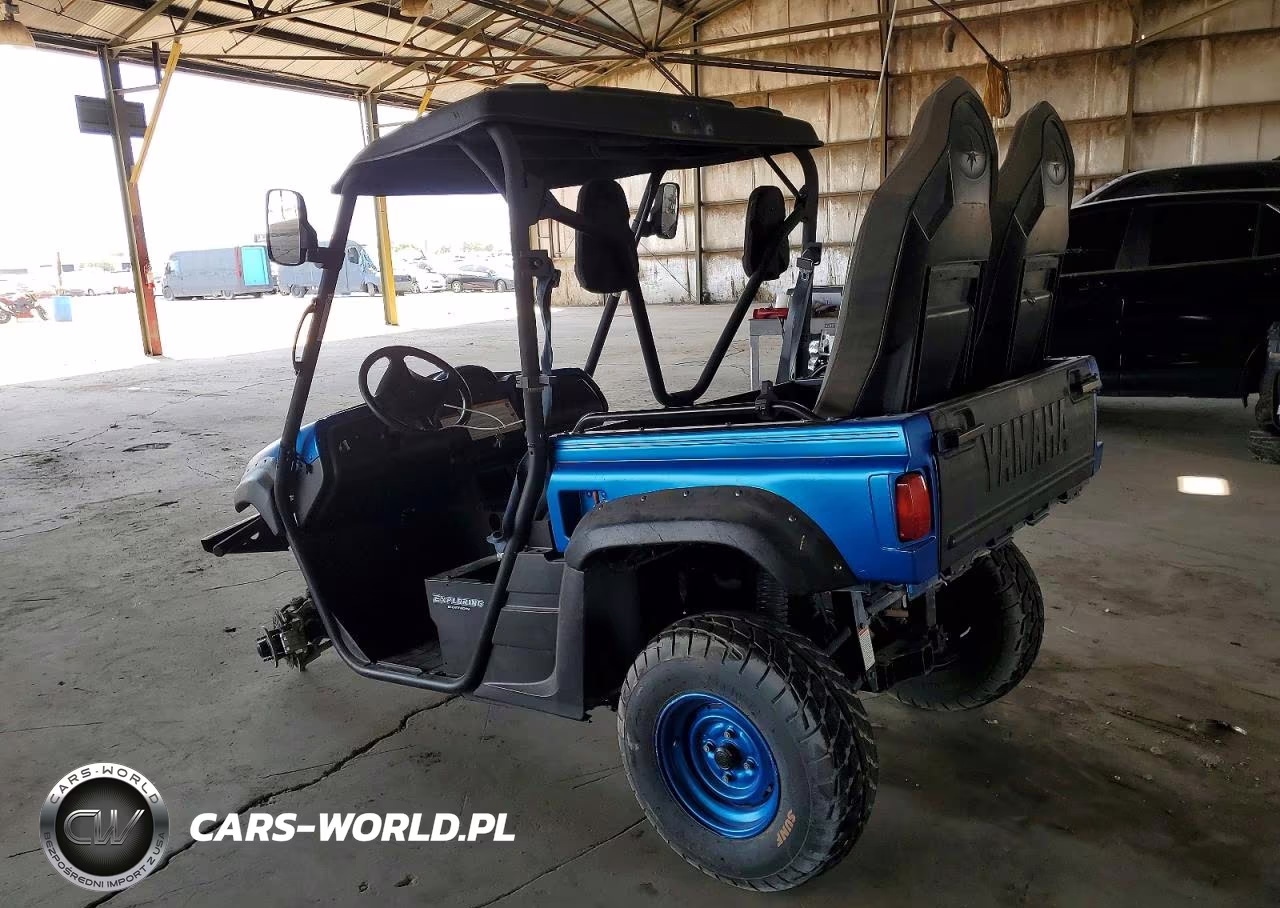 2007 Yamaha Yxr660F Utility Vehicle VIN:5Y4AM04YX7A030739 - 3