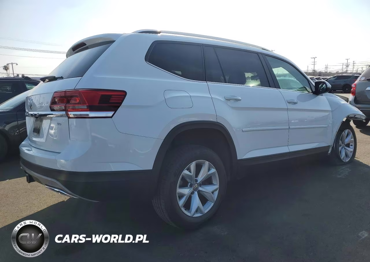 2019 Volkswagen Atlas Se VIN:1V2DR2CA5KC566856 - 3