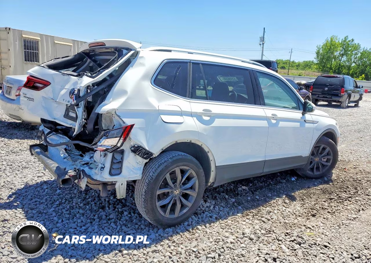 2022 Volkswagen Tiguan Se VIN:3VV3B7AX1NM014362 - 3