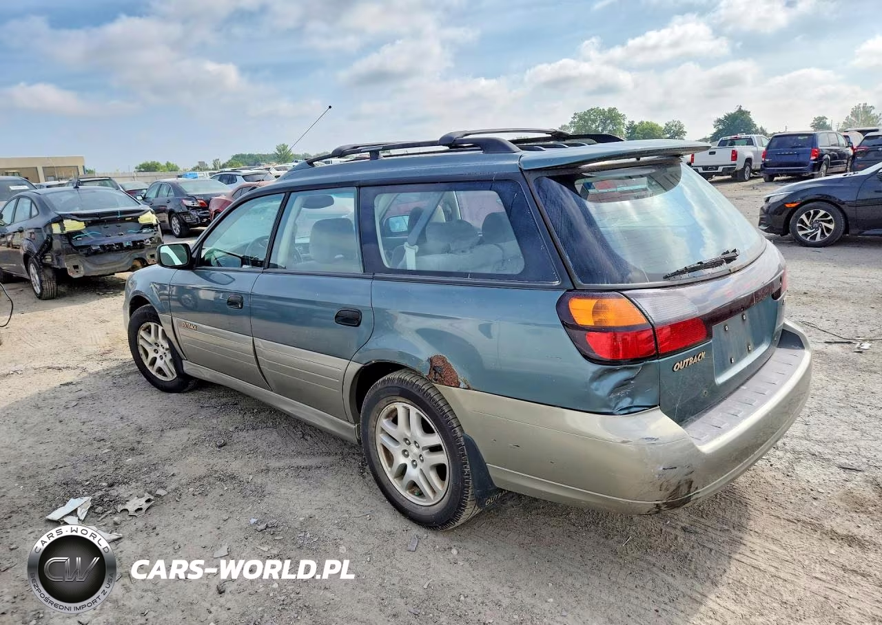 2001 Subaru Legacy Outback Awp VIN:4S3BH675216603973 - 2