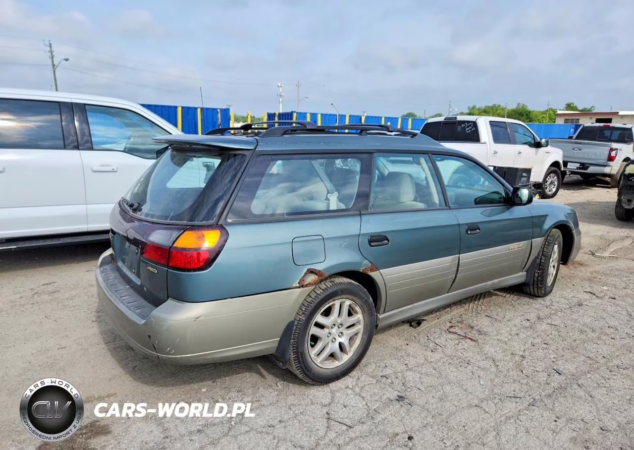2001 Subaru Legacy Outback Awp VIN:4S3BH675216603973 - 3