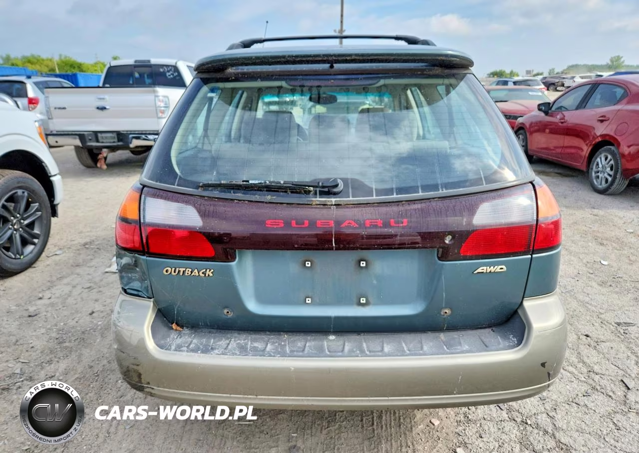 2001 Subaru Legacy Outback Awp VIN:4S3BH675216603973 - 6