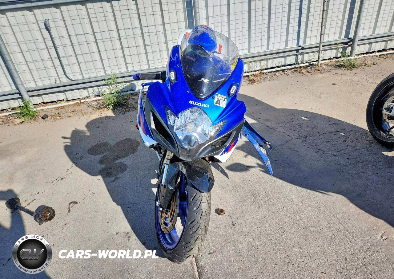 2007 Suzuki Gsx-R600 VIN:JS1GN7DA572126956 - 2