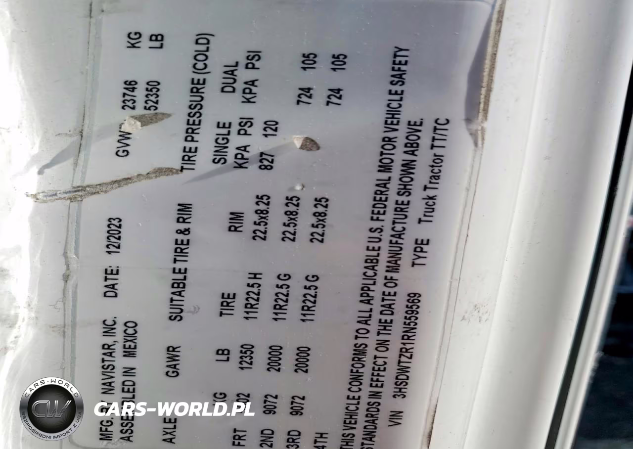 2024 International Rh613 Semi Truck VIN:3HSDWTZR1RN559569 - 10