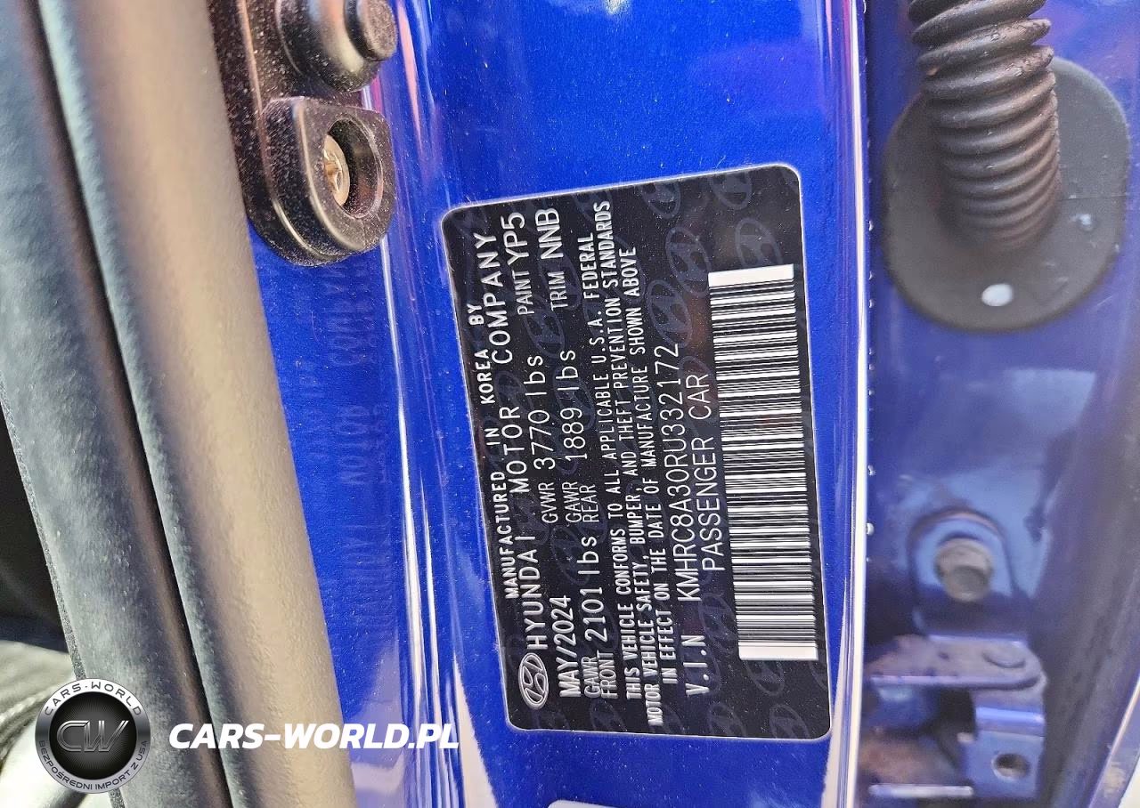 2024 Hyundai Venue Sel VIN:KMHRC8A30RU332172 - 12