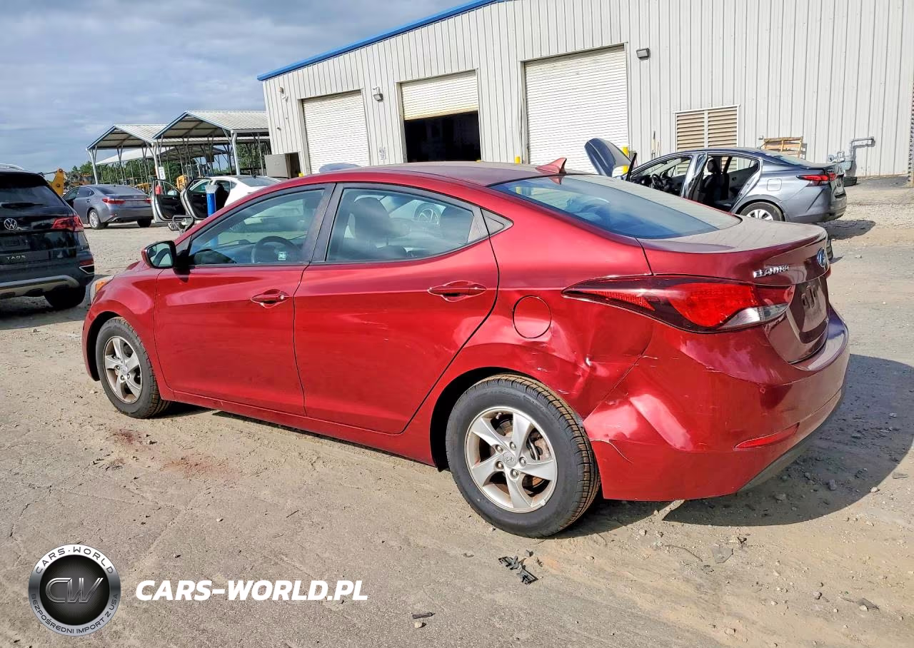 2015 Hyundai Elantra Se VIN:5NPDH4AE6FH560998 - 2