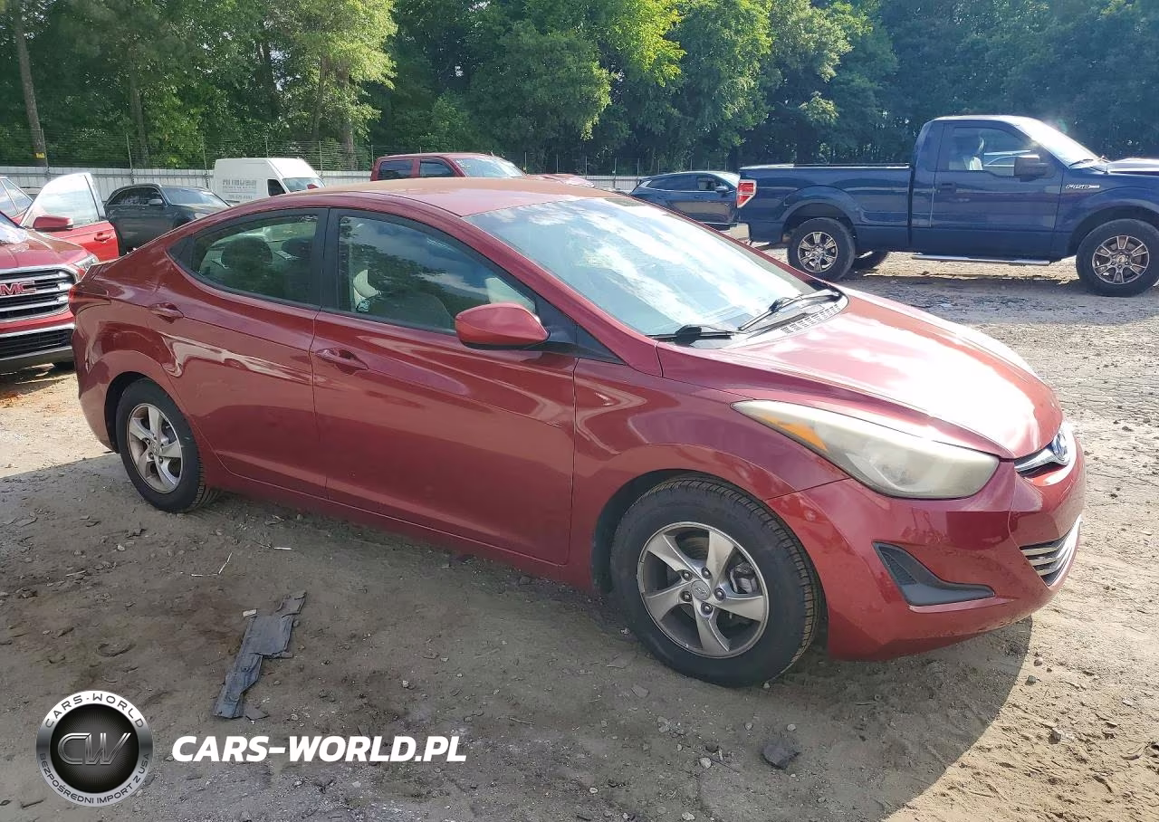 2015 Hyundai Elantra Se VIN:5NPDH4AE6FH560998 - 4