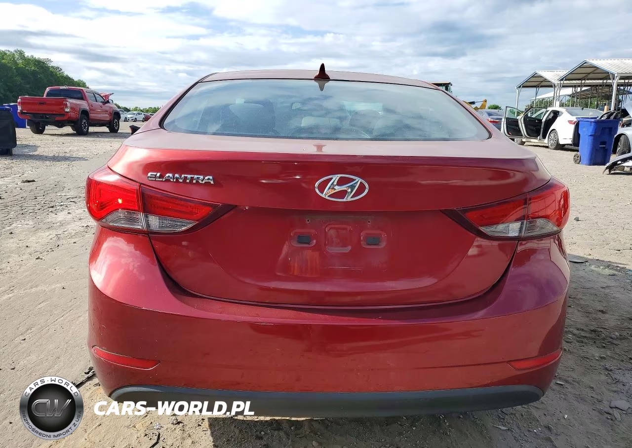 2015 Hyundai Elantra Se VIN:5NPDH4AE6FH560998 - 6