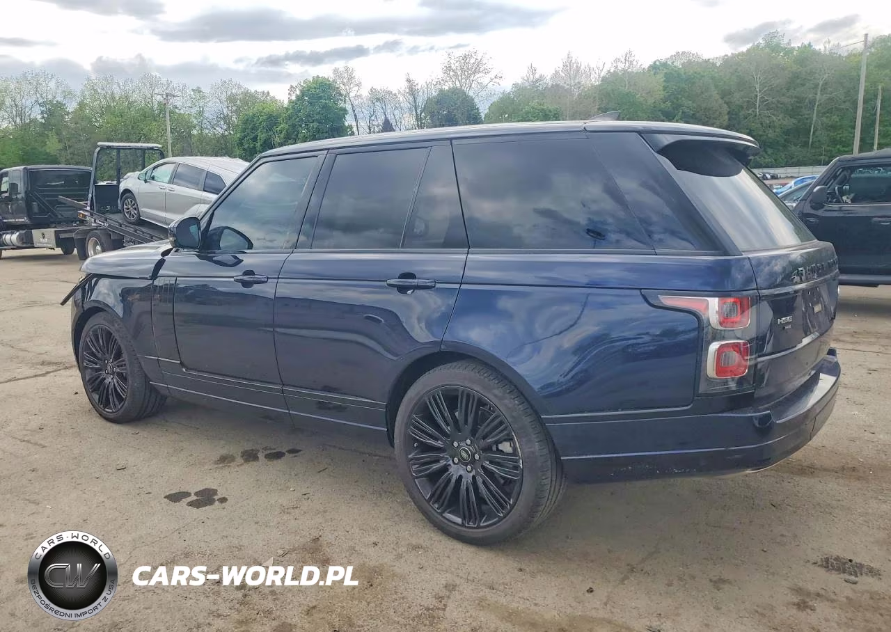 2021 Land Rover Range Rover Hse Westminster Edition VIN:SALGS2RU5MA433557 - 2